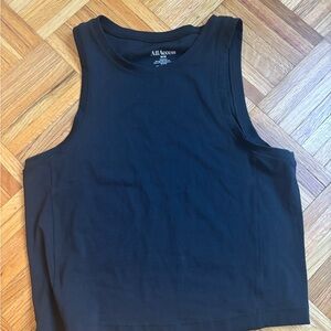 All Access Midnight Black Sleeveless Top